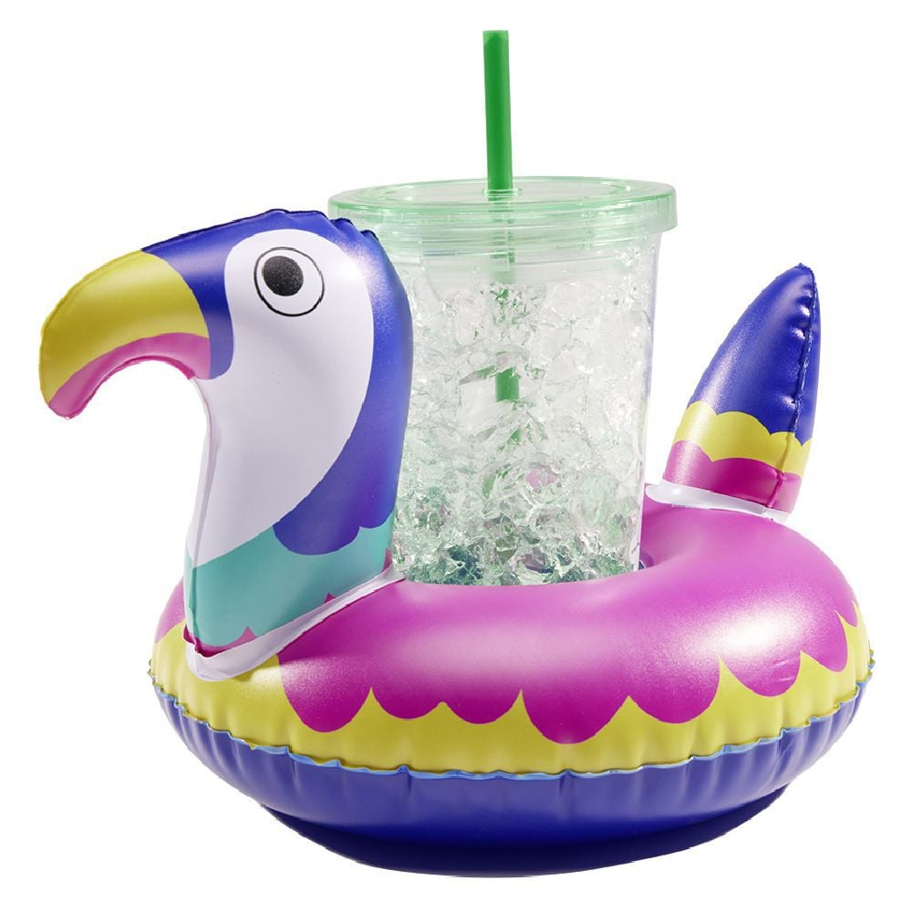Porte verre toucan Funky Ø31,5xH17cm