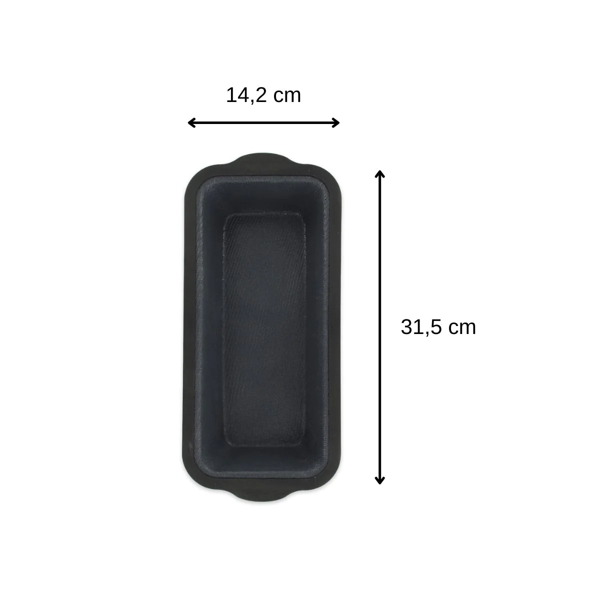 Moule à cake 31,5 cm Silicone fibre de verre Zenker
