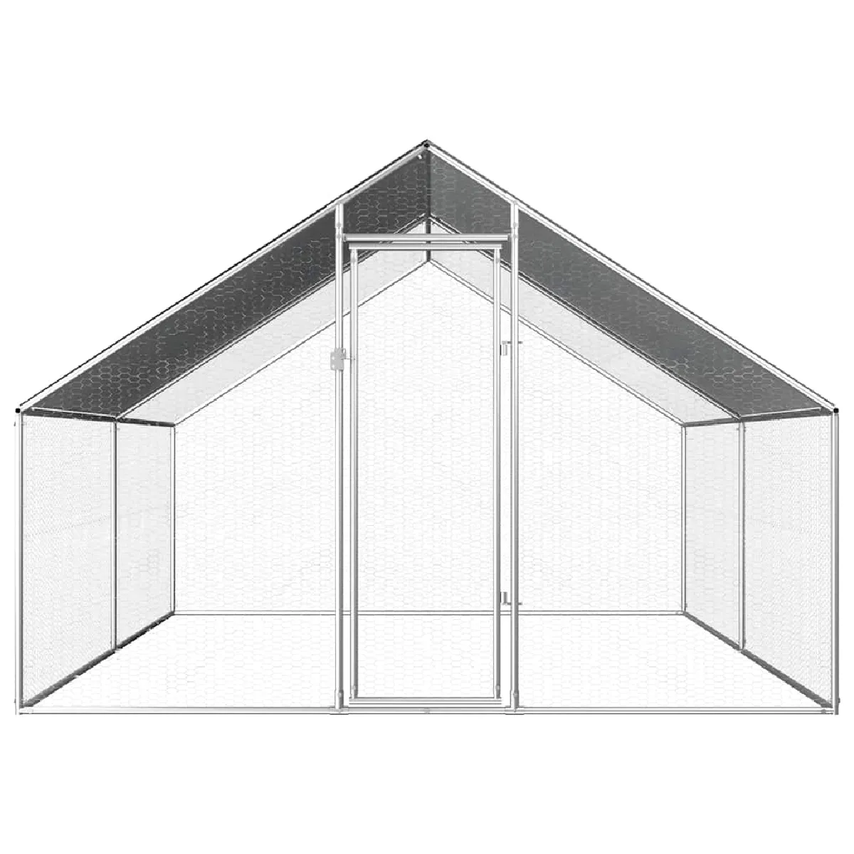 vidaXL Poulailler d'extérieur 2.75x4x1.92 m
