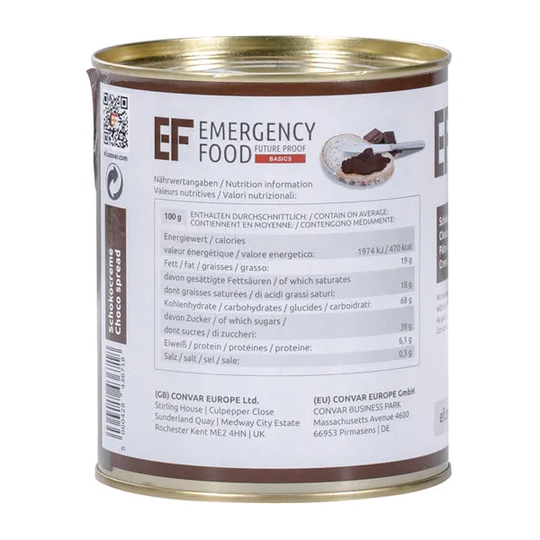 EF Emergency Food -  Brotaufstrich Schoko-Nuss-Creme