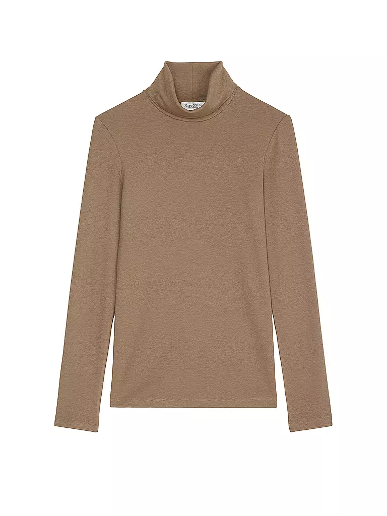 MARC O'POLO Rollkragenshirt  camel
