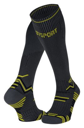 Paire de Chaussettes de Compression BV Sport Trail Compression Gris
