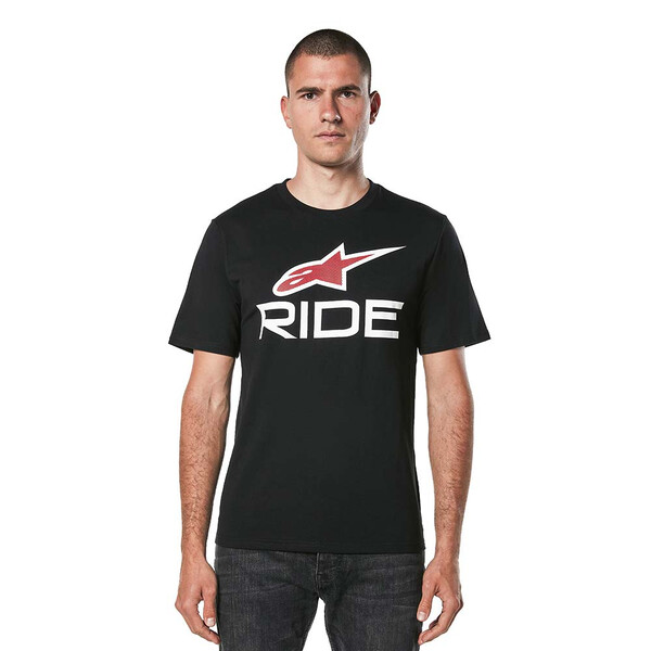 Alpinestars - T-shirt Ride 4.0 CSF Noir / Blanc / Rouge