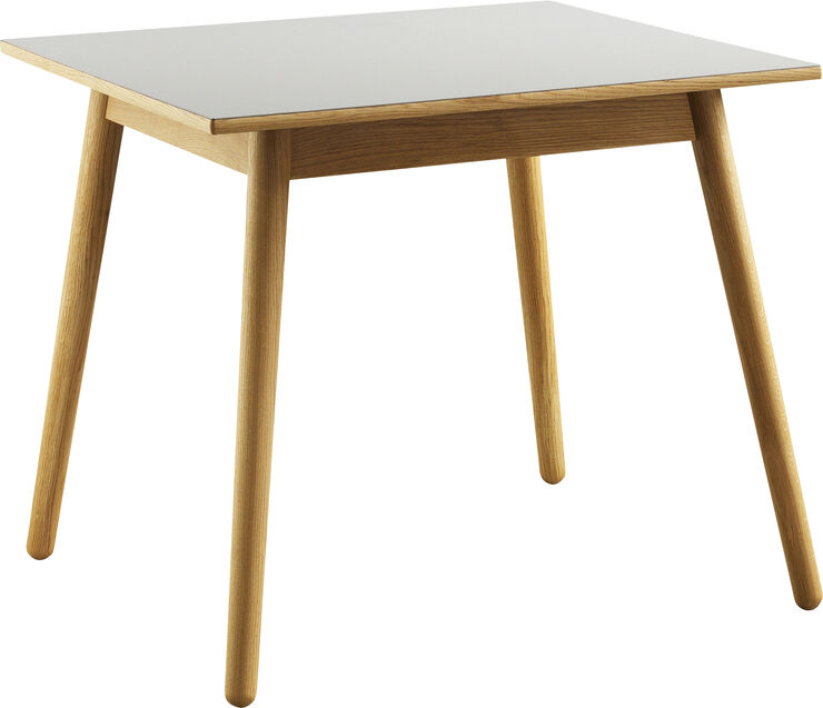 FDB Møbler C35A - Spisebord Eg natur grå linoleum