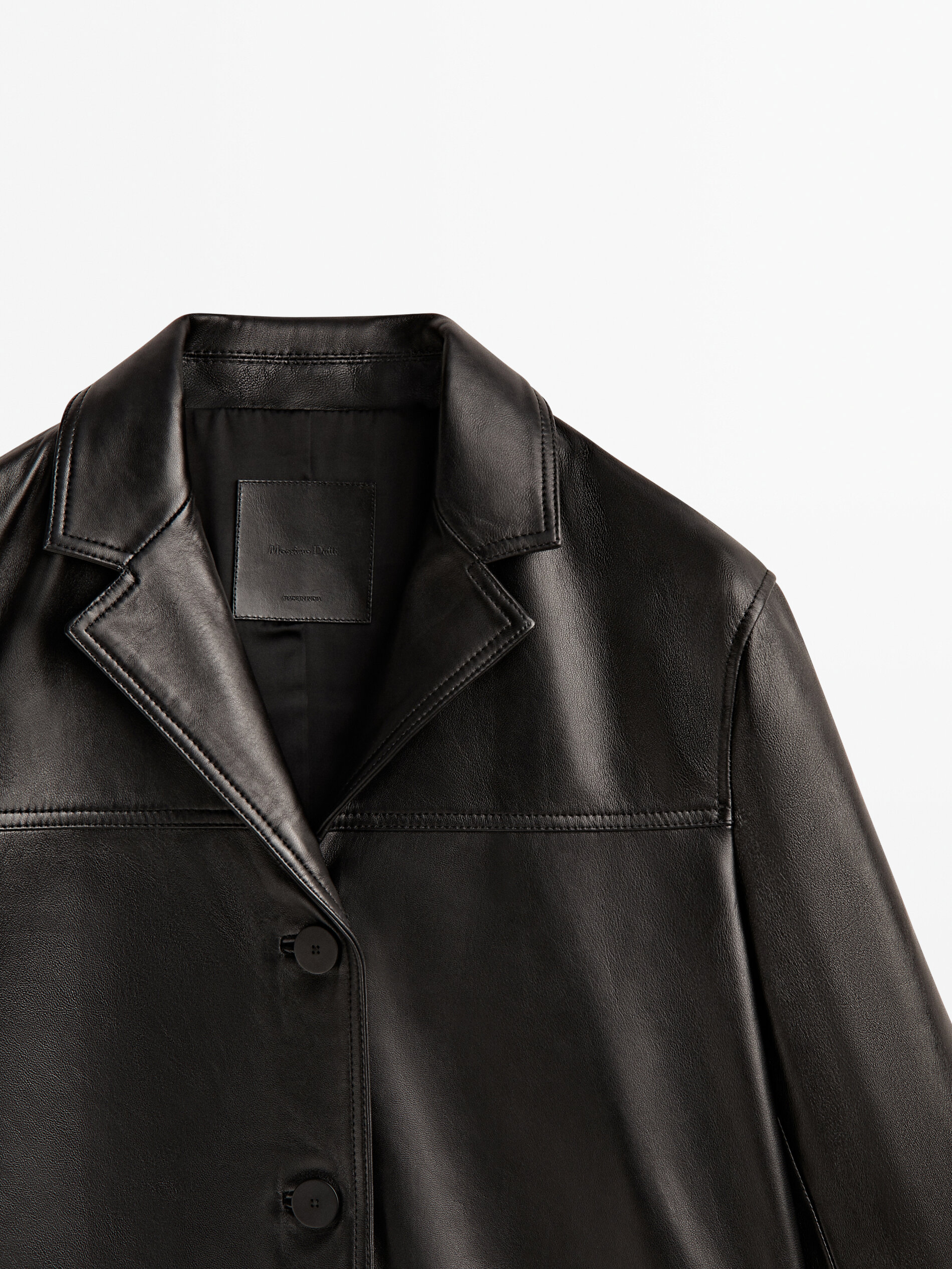 Couro napa estilo americano - PRETO