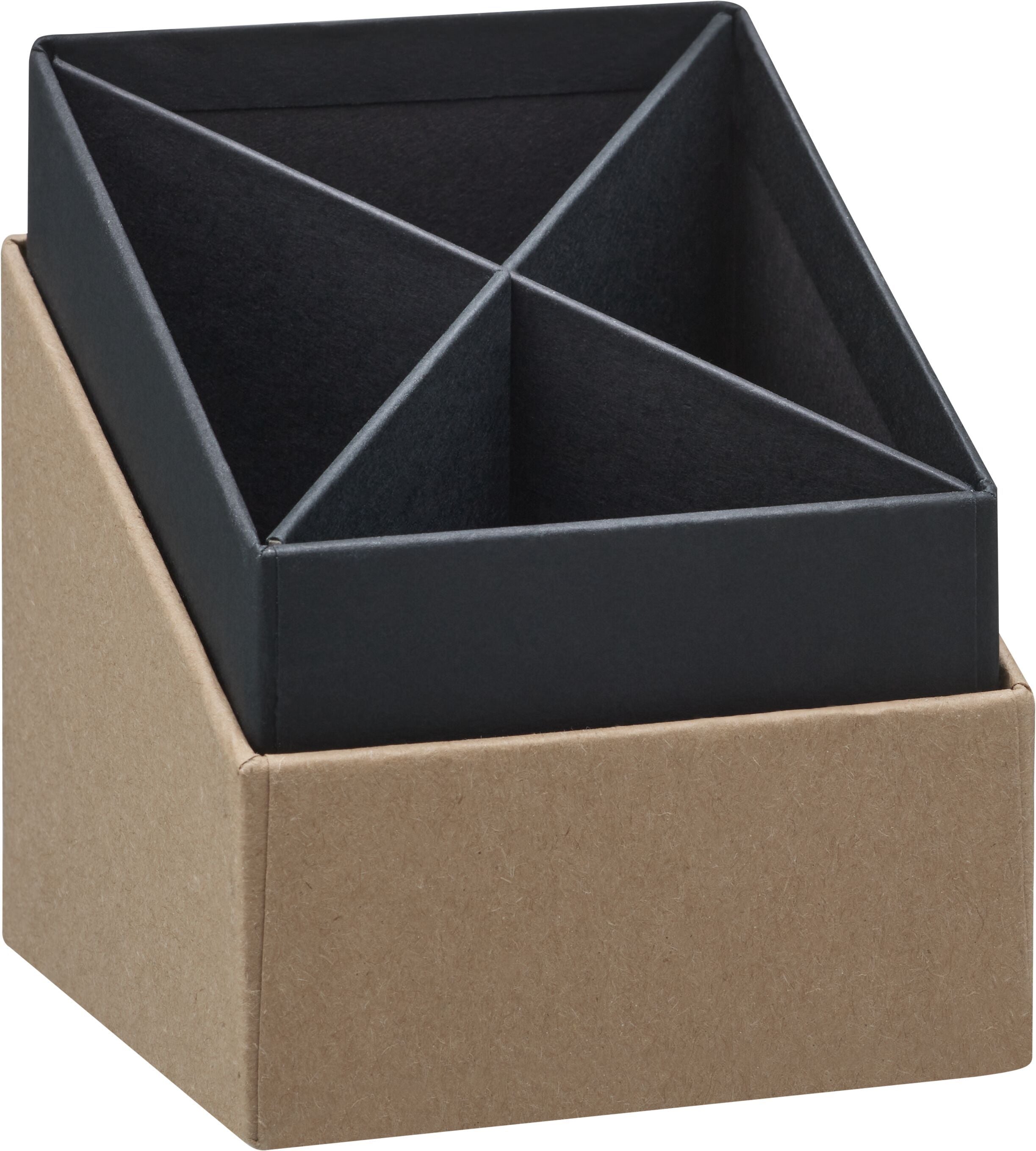 SOHO Stifteköcher - Sand / B: 8.6 cm x T: 8.6 cm x H: 10.0 cm
