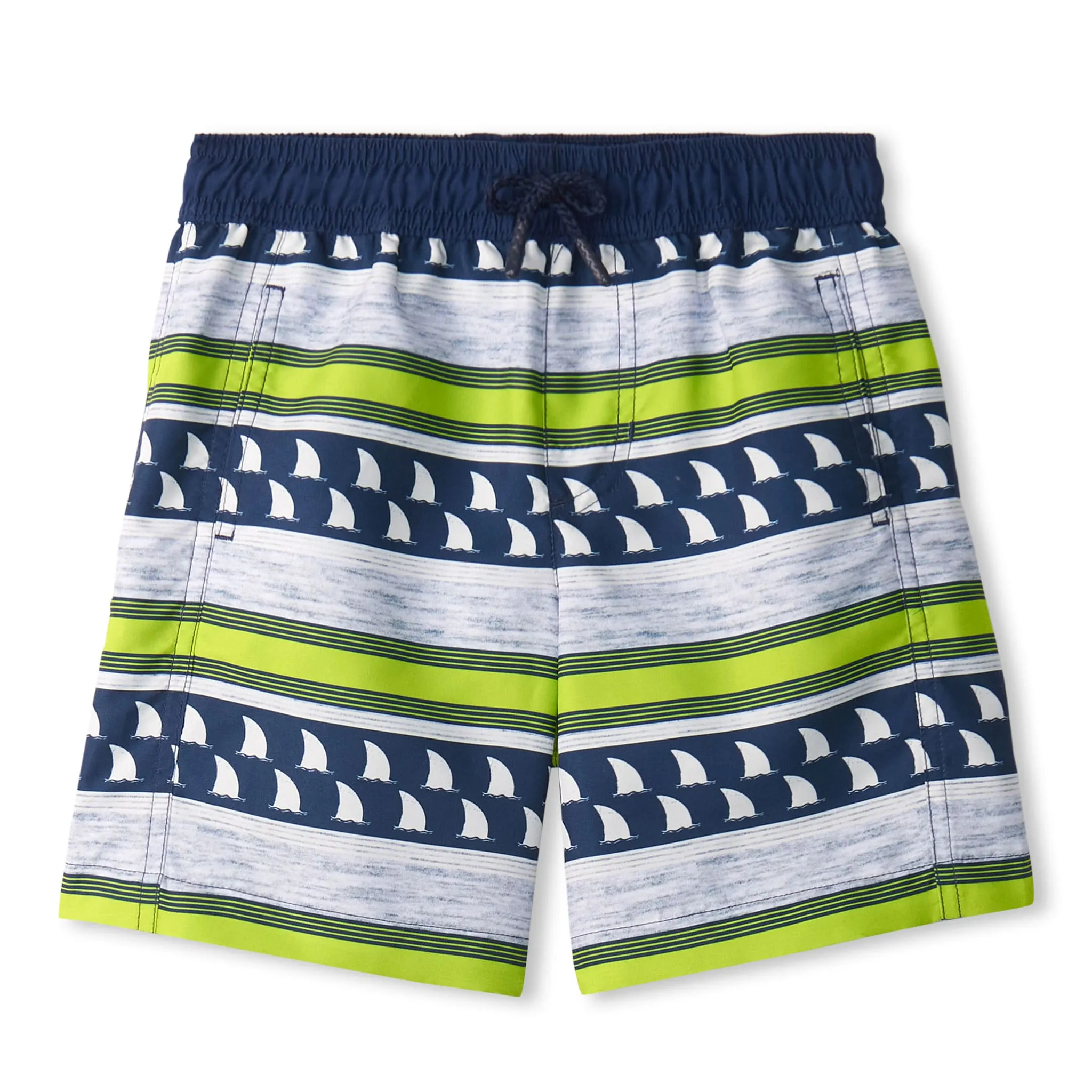 Hatley Maillot Short Rayé Nageoire 3-6ans