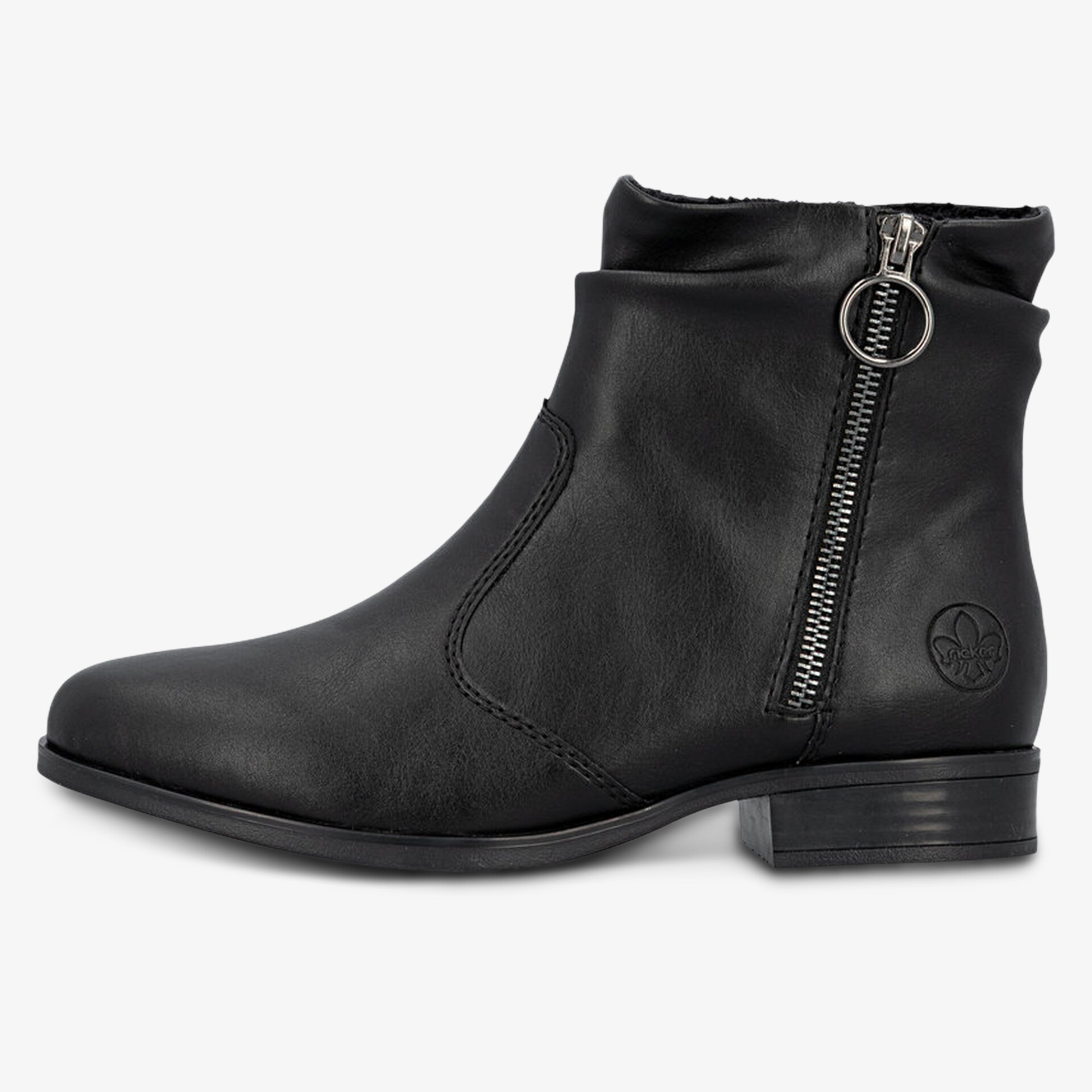 rieker Damen Klassische Stiefeletten schwarz