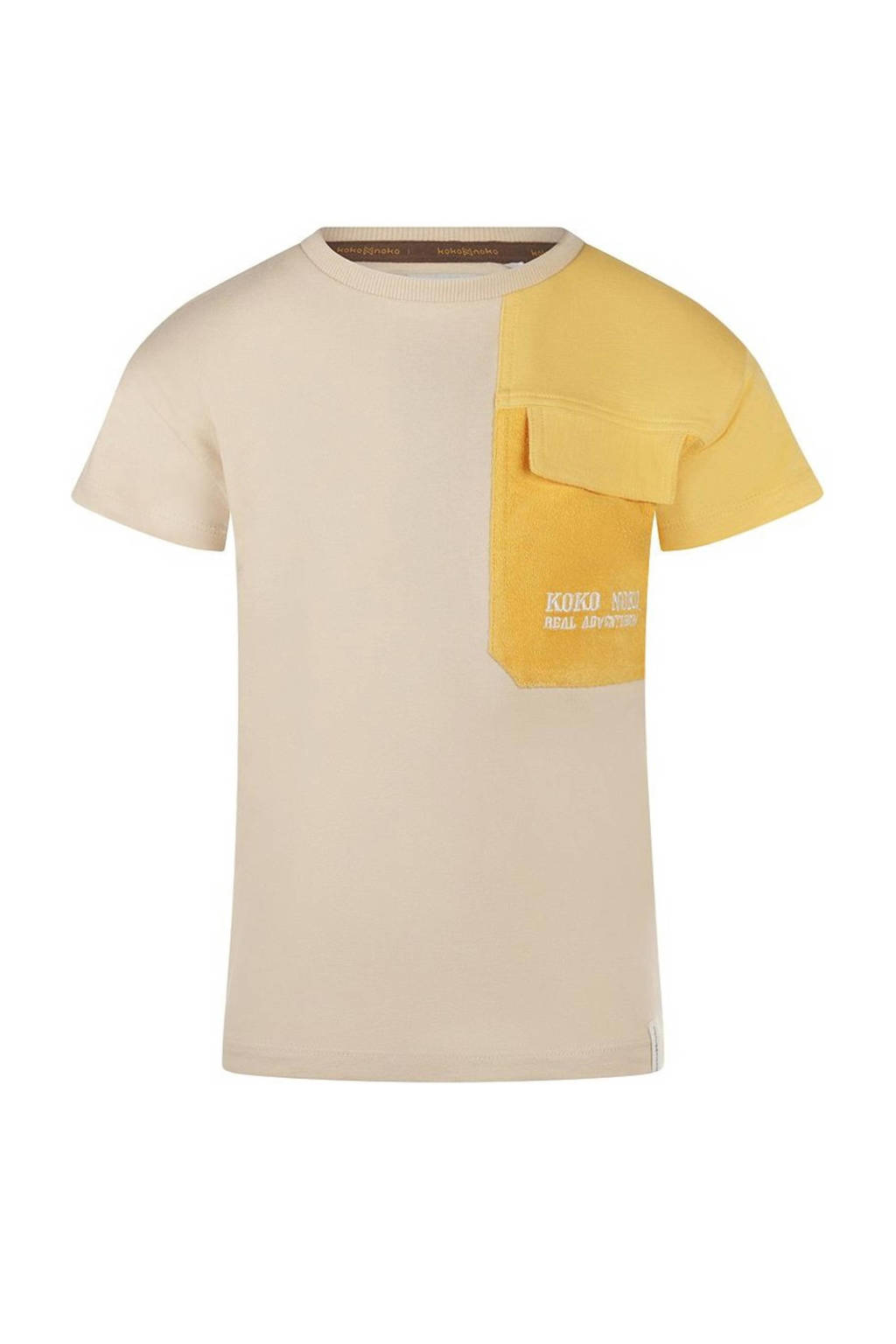 Koko Noko T-shirt beige/geel