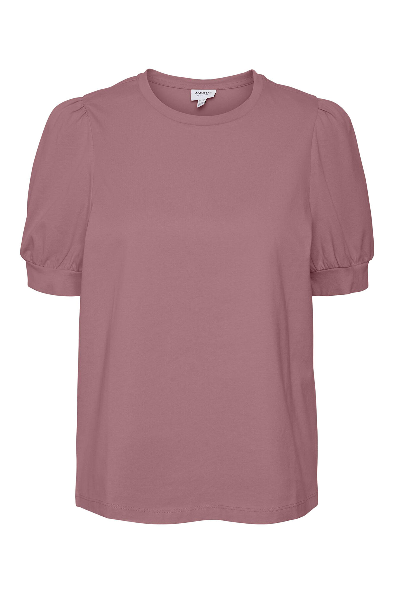 Blusa de algodão com mangas bufantes - Lilás
