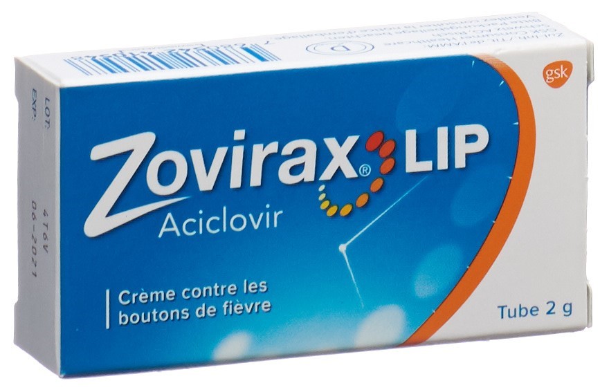 ZOVIRAX Fieberblasencreme<br>2 g, Tube, Creme