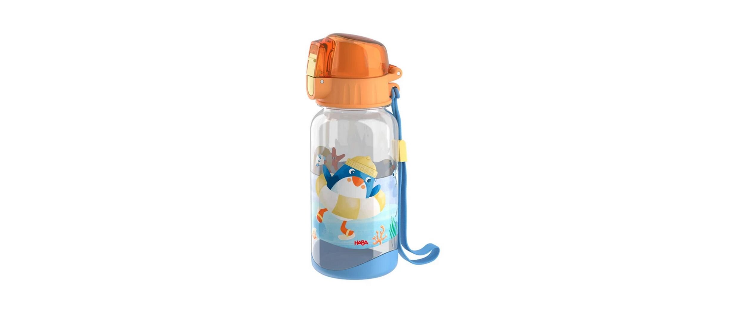 Trinkflasche Pinguin 400 mlTrinkflasche mit praktischer Verschlusskappe