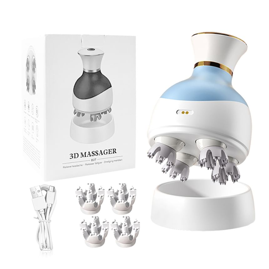 Thalia - USB oplaadbare hoofd- en hoofdhuidmassager