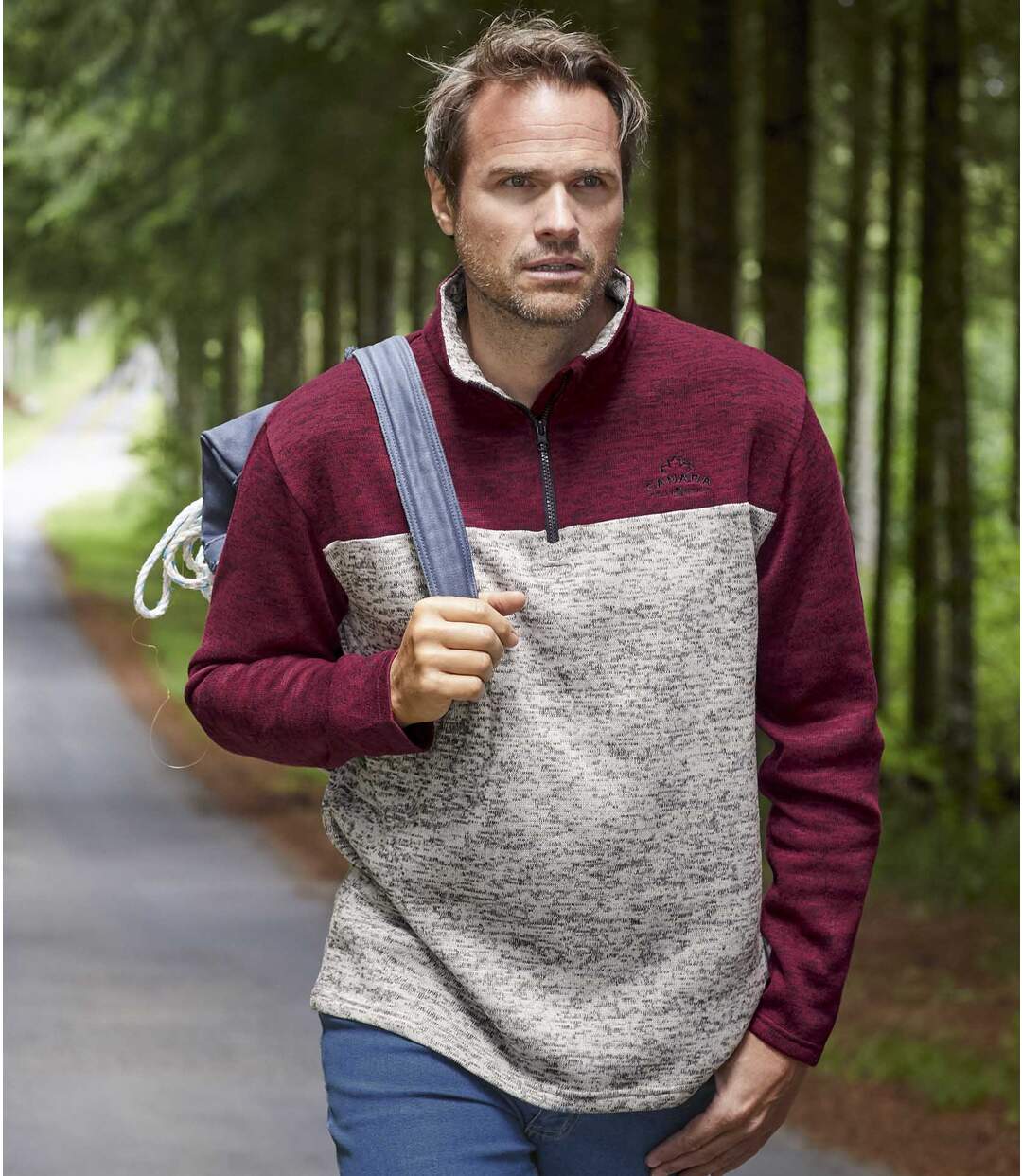 Lot de 2 Sweats Molleton Canada Escape