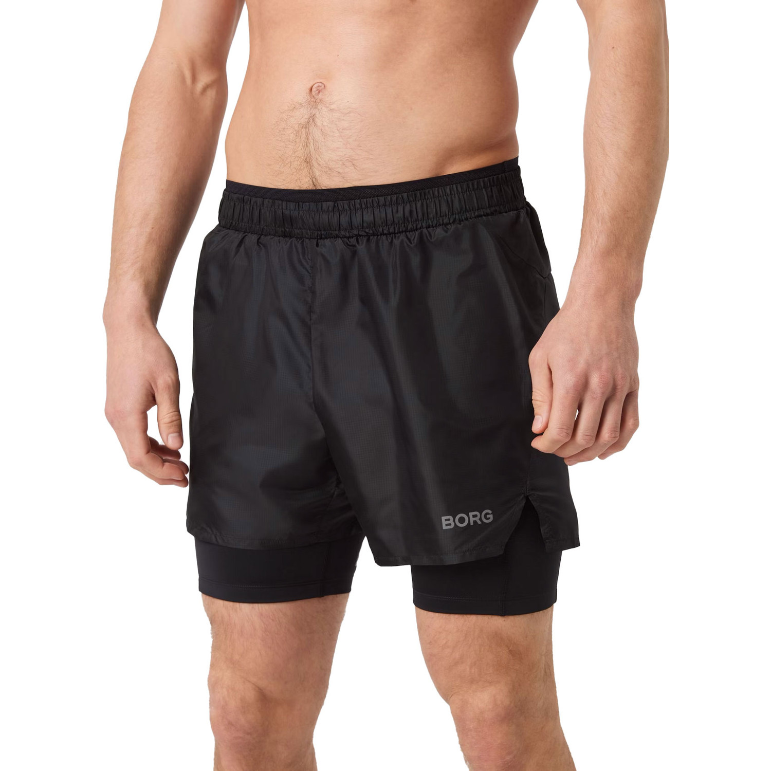 Björn Borg Running 2in1 Shorts Heren