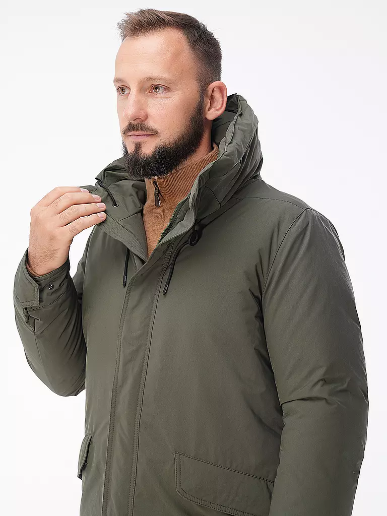 ASPESI Daunenparka olive