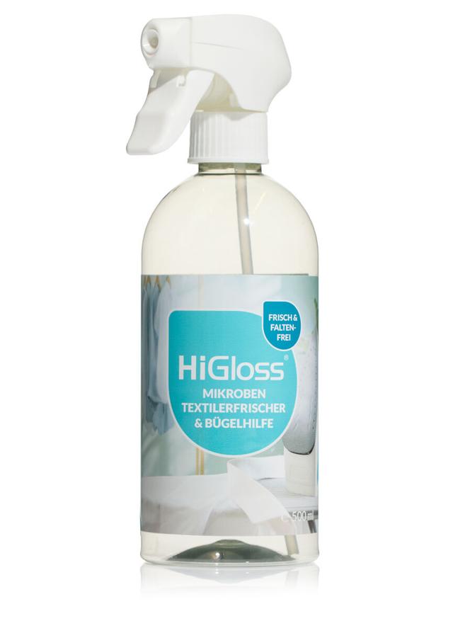 Textilerfrischer und Bügelhilfe mit zusätzlicher Sprühflasche, faltenfrei, 1000 ml
