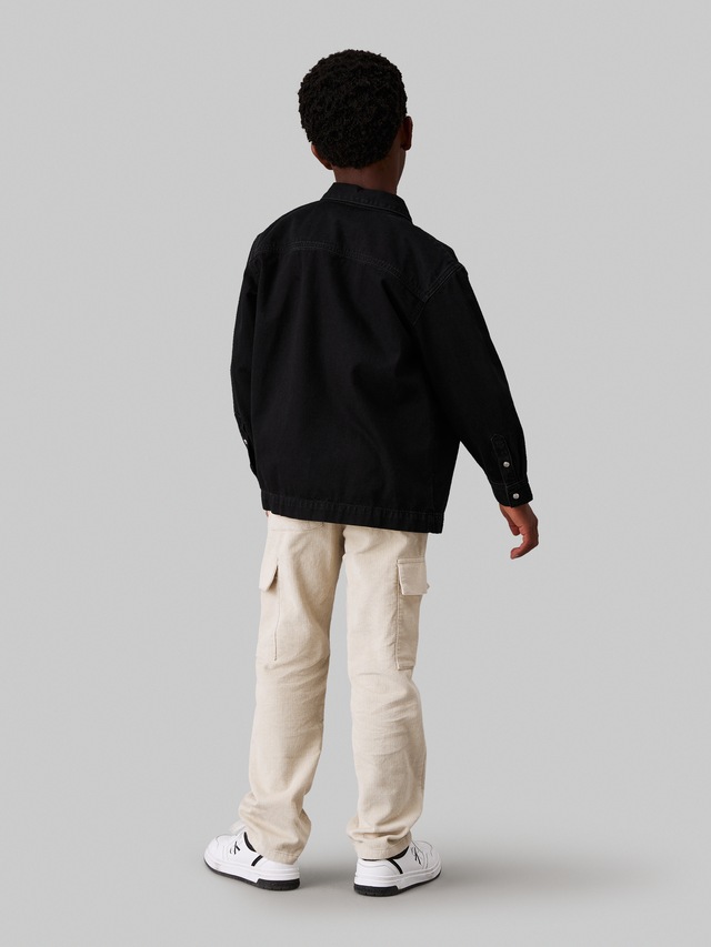 Calvin Klein Jeans Cargohose »Corduroy Straight Cargo Pants«  für Kinder bis 16 Jahre und mit Logoprägung