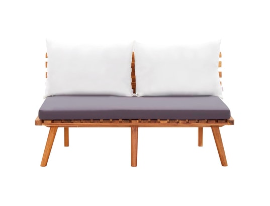 LES TENDANCES - Salon extérieur Salon de jardin-blanc-3 places-60x65x65-409762