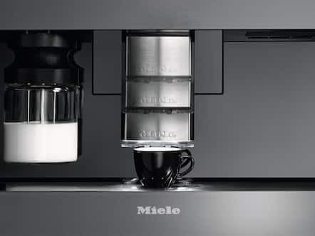 Miele Indbygget kaffemaskine CVA 7445 (Rustfrit stål/CleanSteel)