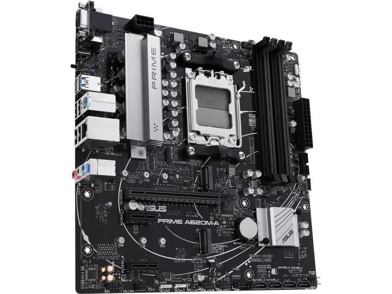 ASUS Mainboard PRIME A620M-A-CSM Micro-ATX-Motherboard mit A620 Chipsatz