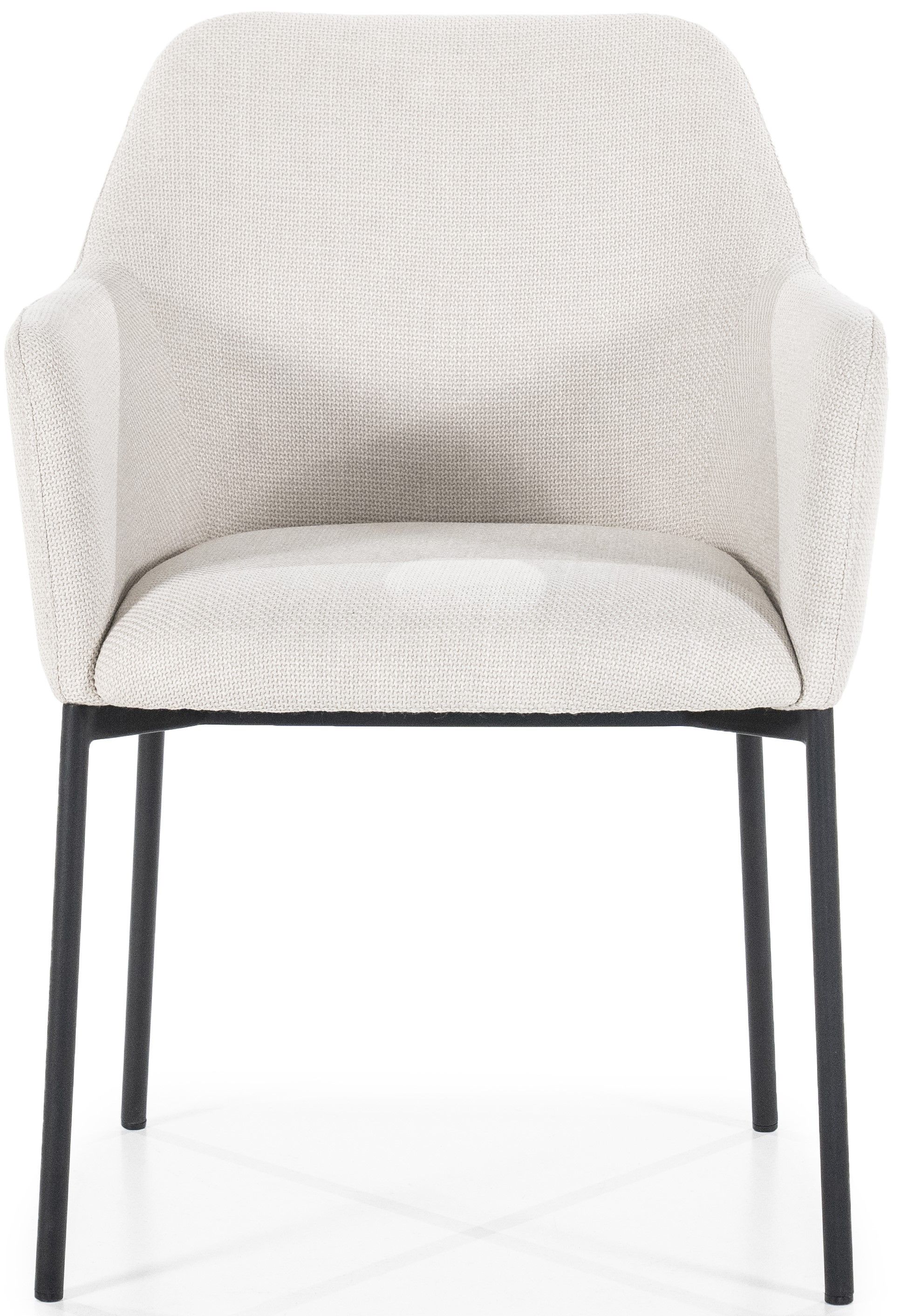 Eetkamerstoel - beige Linea | 95889 Paul B60 x D58 x H82 cm
