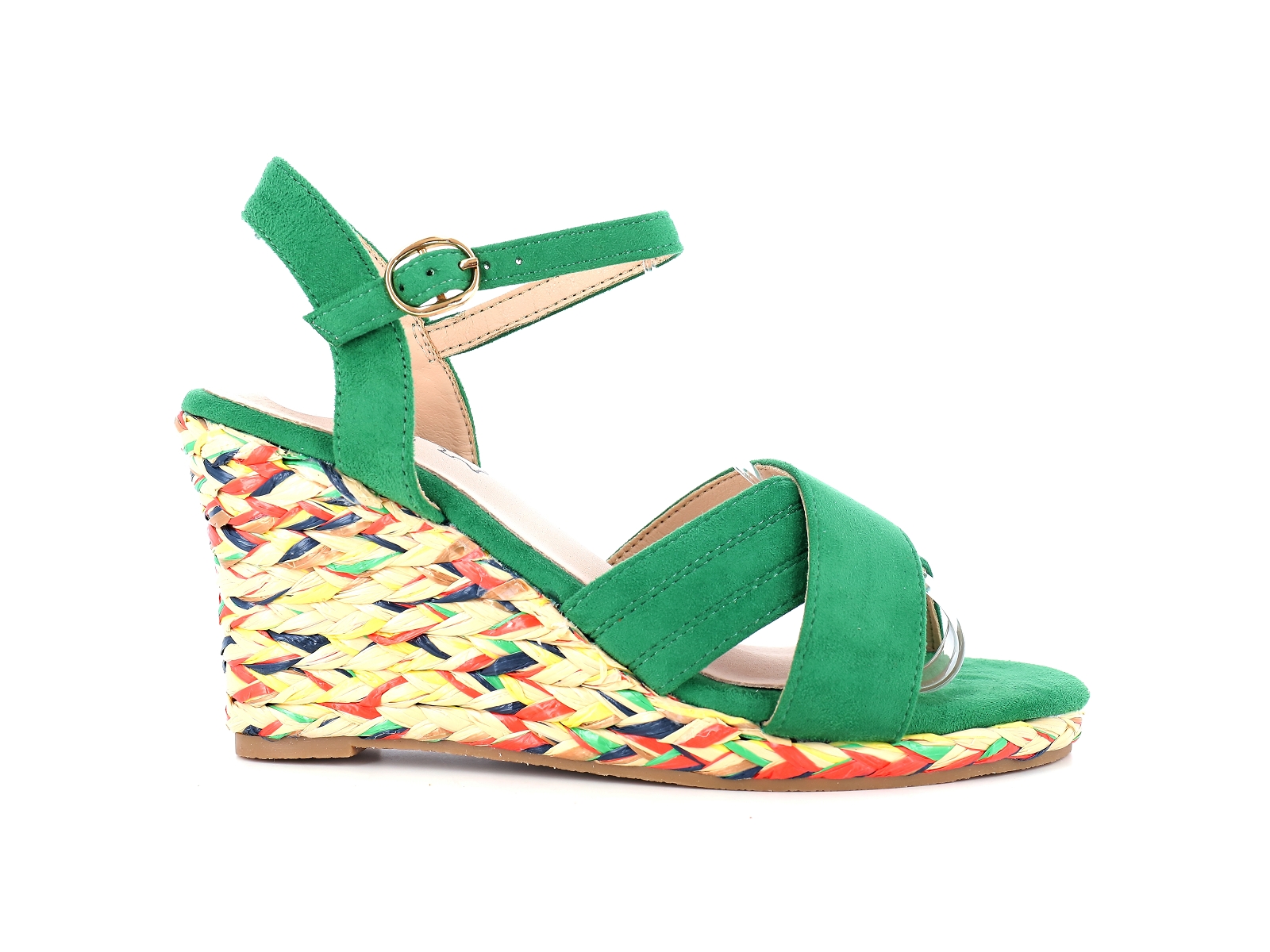 Elue par nous-NECHANCRE Nubuck Vert