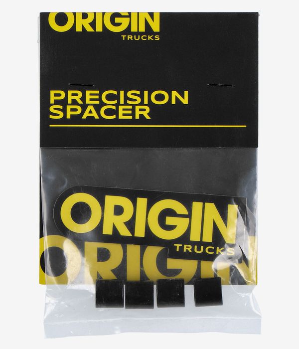 Origin Precision 8mm x 10mm Spacer (black) 4er Pack