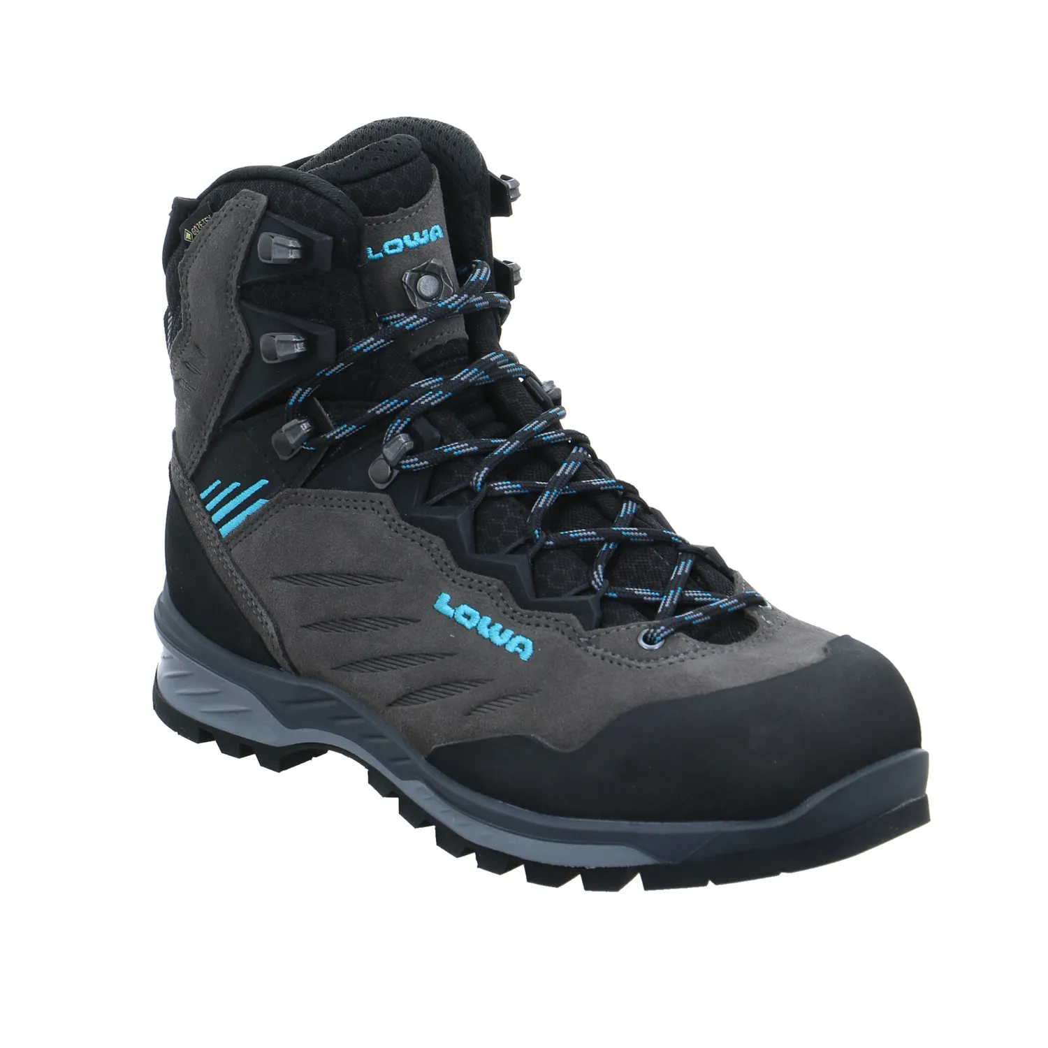 LOWA Wander- Bergschuh Damen Grau Leder  Cadin Gore-Tex