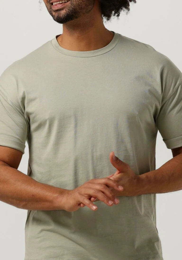 DRYKORN olijf drykorn t-shirt thilo 520003