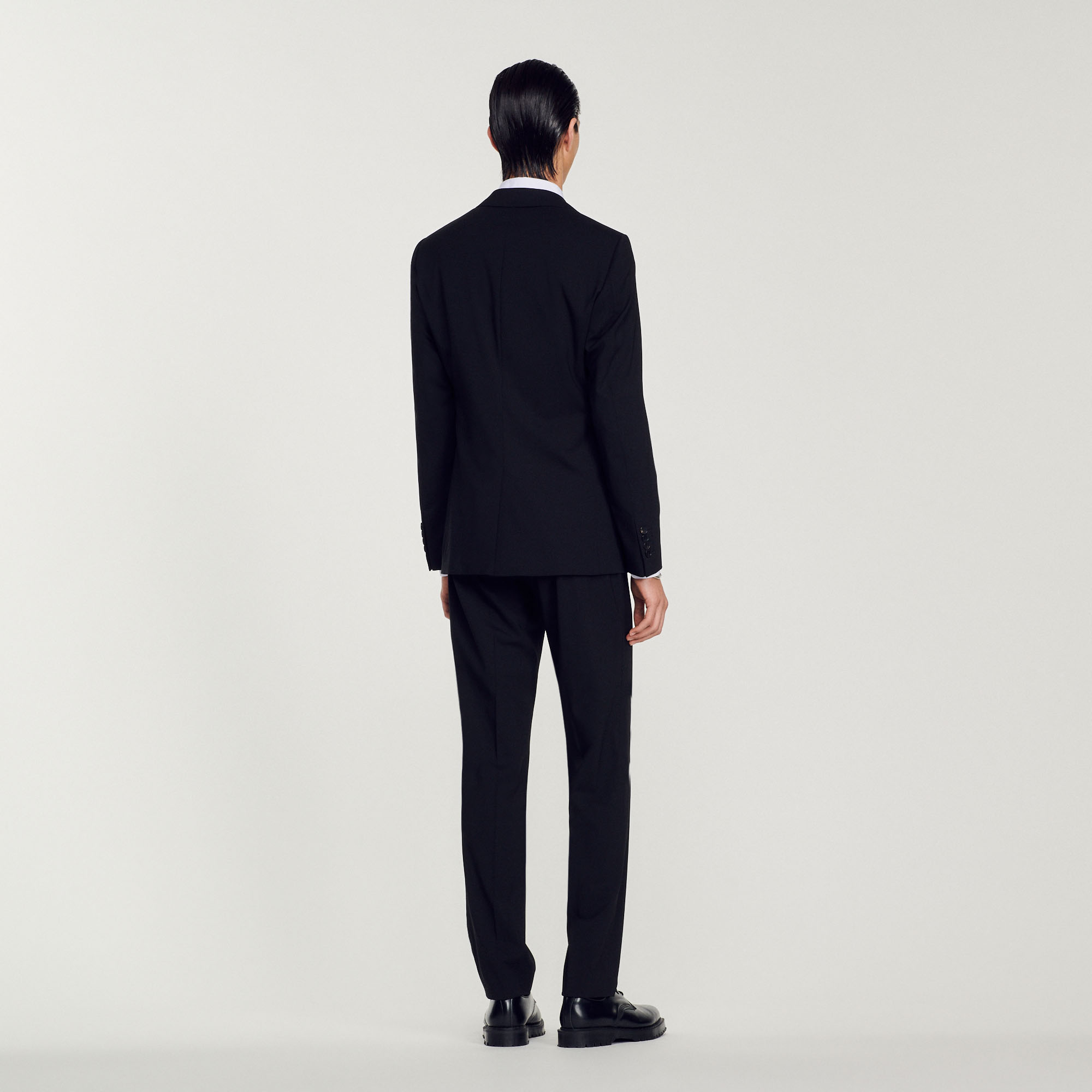 Veste de costume en laine vierge