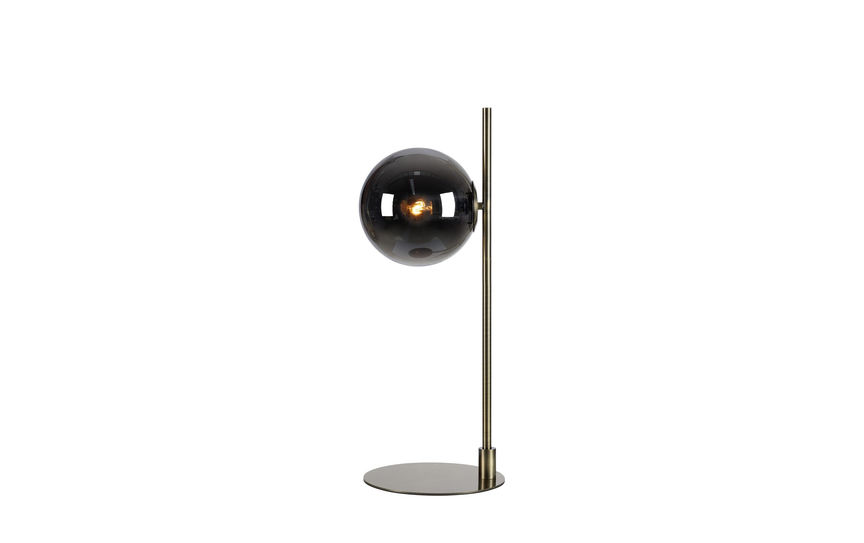 Tischleuchte Dione, E14, max. 40W, Antique/SmokeDekorative Tischlampe