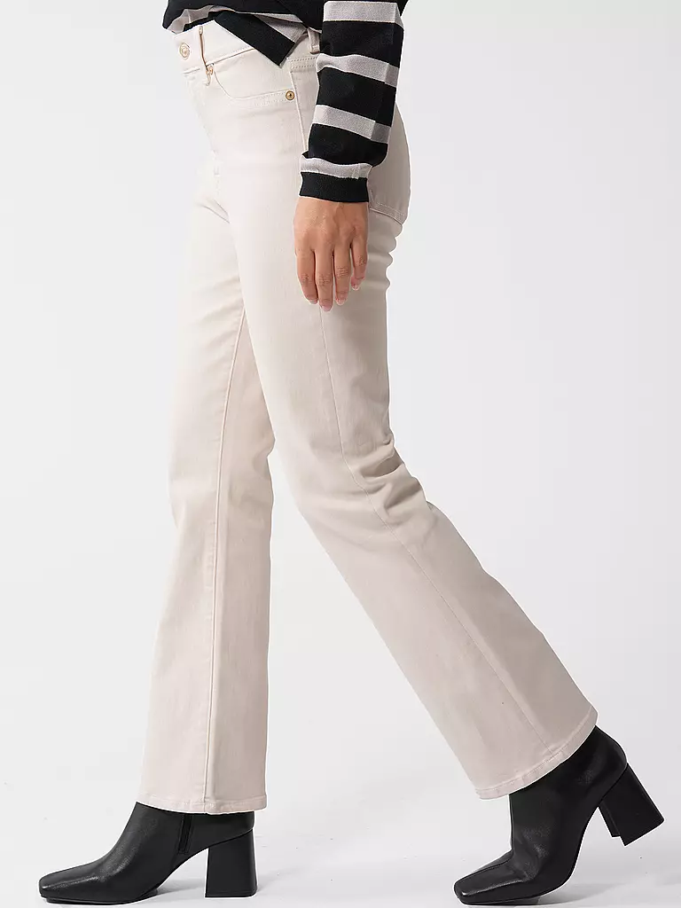 7 FOR ALL MANKIND Jeans Flared Fit creme