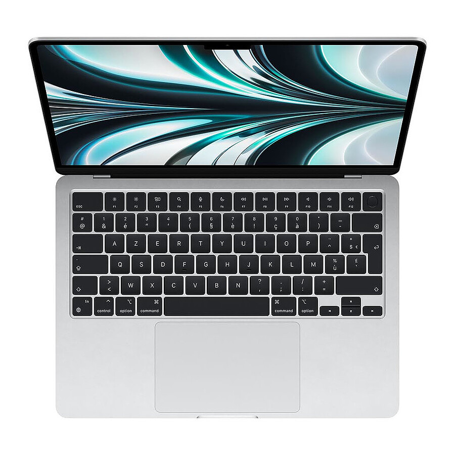 Apple MacBook Air M2 13 pouces (2022) Argent 16 Go/256 Go (MC7V4FN/A)