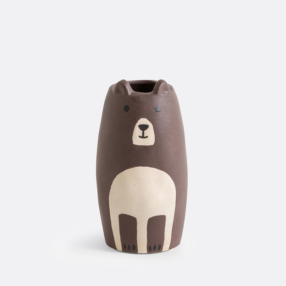 LA REDOUTE INTERIEURS<br>Decoração de urso em faiança Alt.18 cm, Bobino