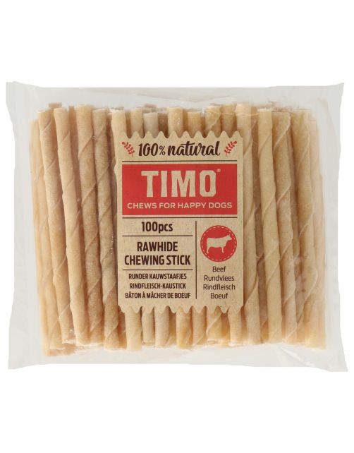 Timo Rund Kauwstaafjes 10 cm - Hondensnacks