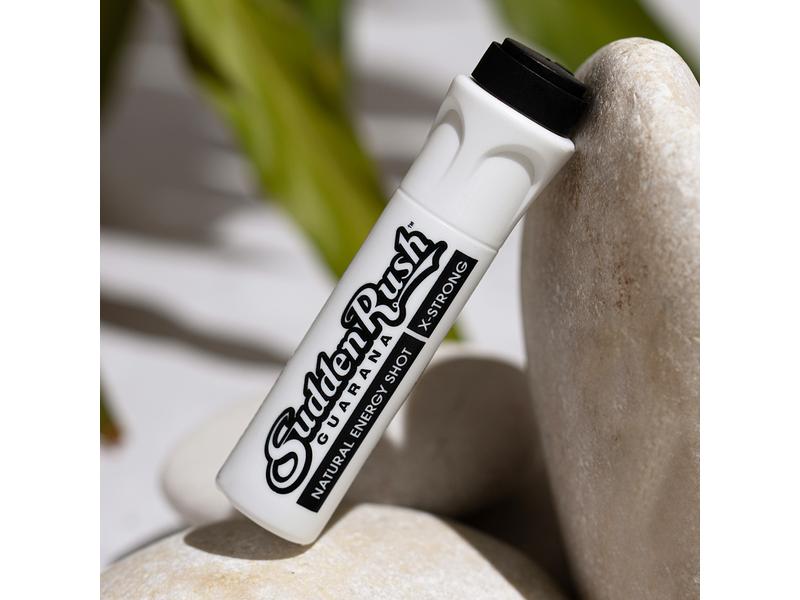 SuddenRush Shot X-Strong Guarana Natural Energy 24 x 1840 m Energy-Shots mit Himbeergeschmack