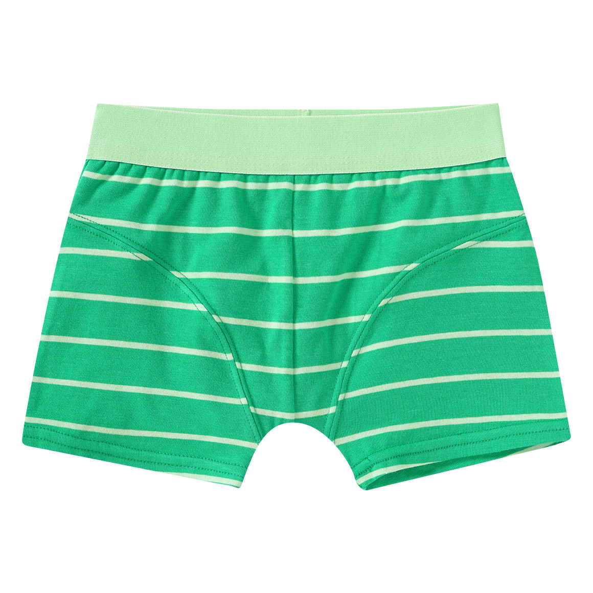 Famy 5 Jungen Boxer in verschiedenen Dessins dunkelblau / grün / hellgrün