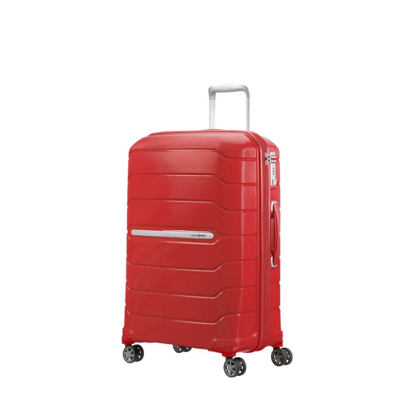 Valise rigide Flux 68 cm Extensible Red