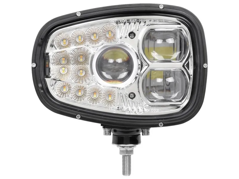 SecoRüt 95860KL Komplet-lygte, Forlygter LED (RGB) foran, benstre (B x H x T) 214 x 201 x 109 mm Sort