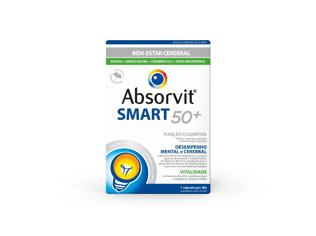SUPLEMENTO ABSORVIT SMART 50  30CPS