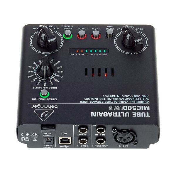 Behringer MIC500USB Tube Ultragain