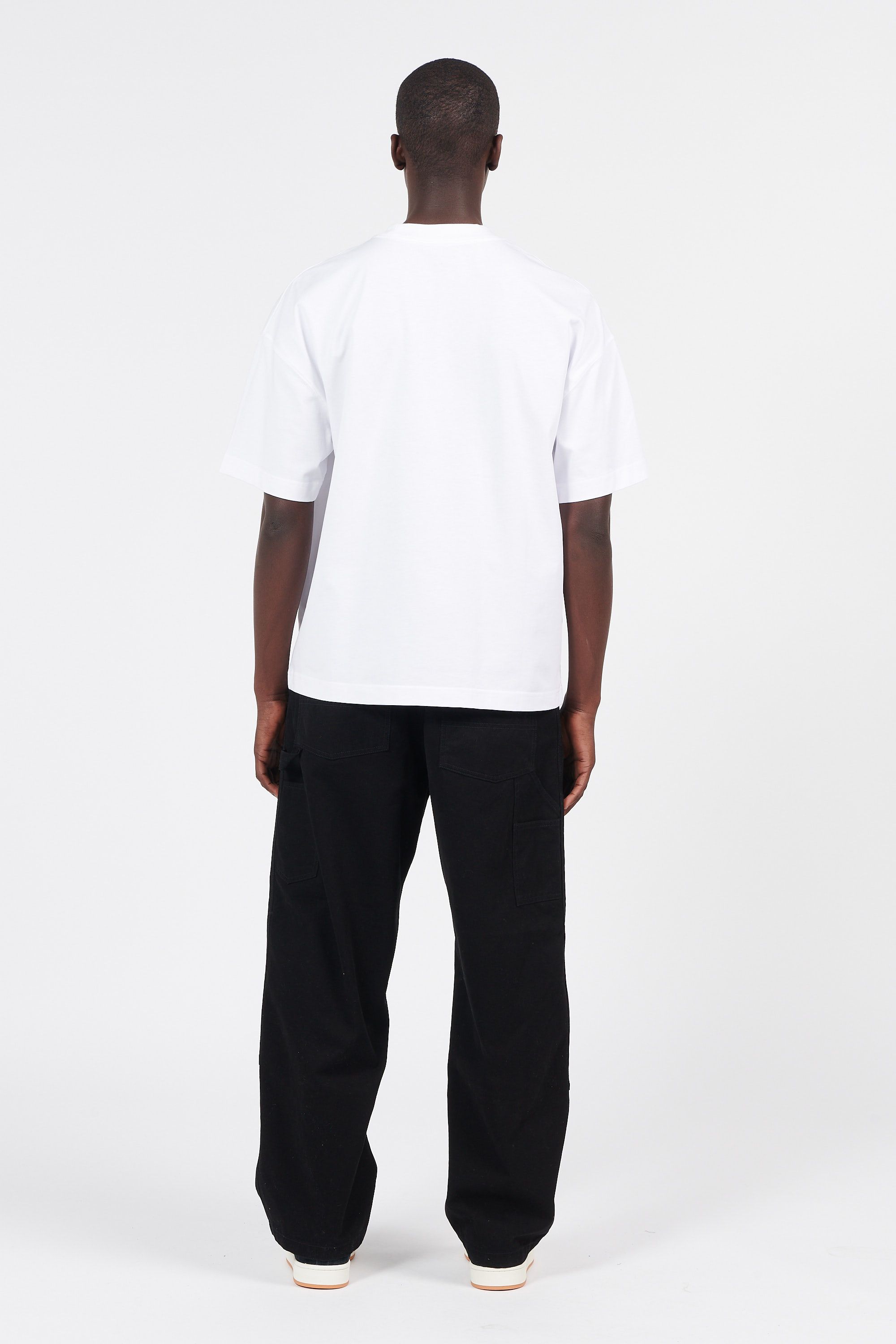 CARHARTT WIP T-shirt Link Script Blanc
