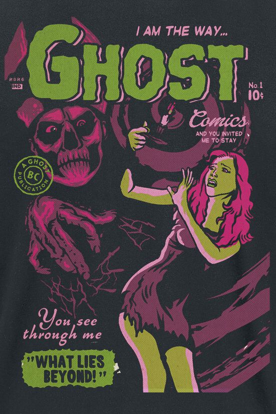 Jiggalo Of Megiddo Comic | Ghost T-Shirt Manches courtes