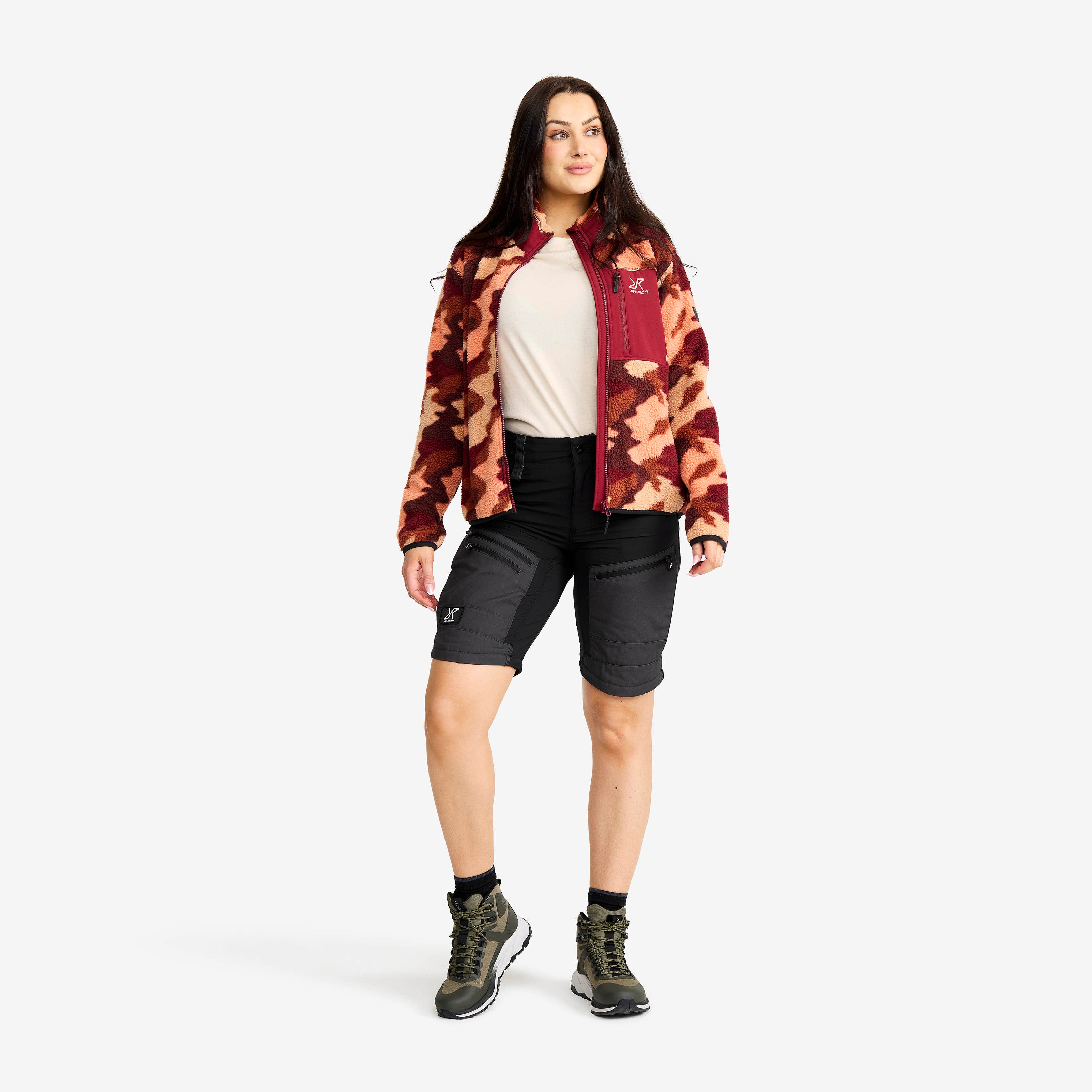 RVRC GP Pro Zip-off Pants Dame Jetblack