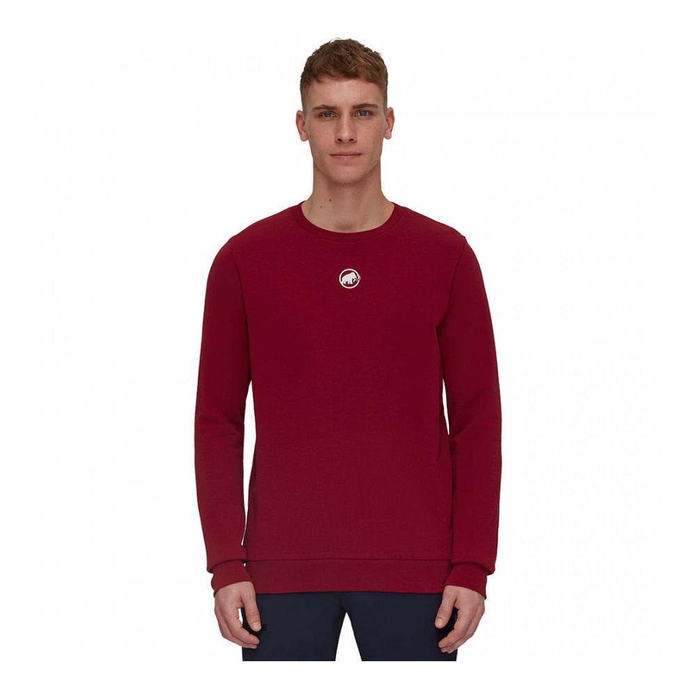 Mammut CORE ML CREW NECK ORIGINAL - Sweat Homme blood red
