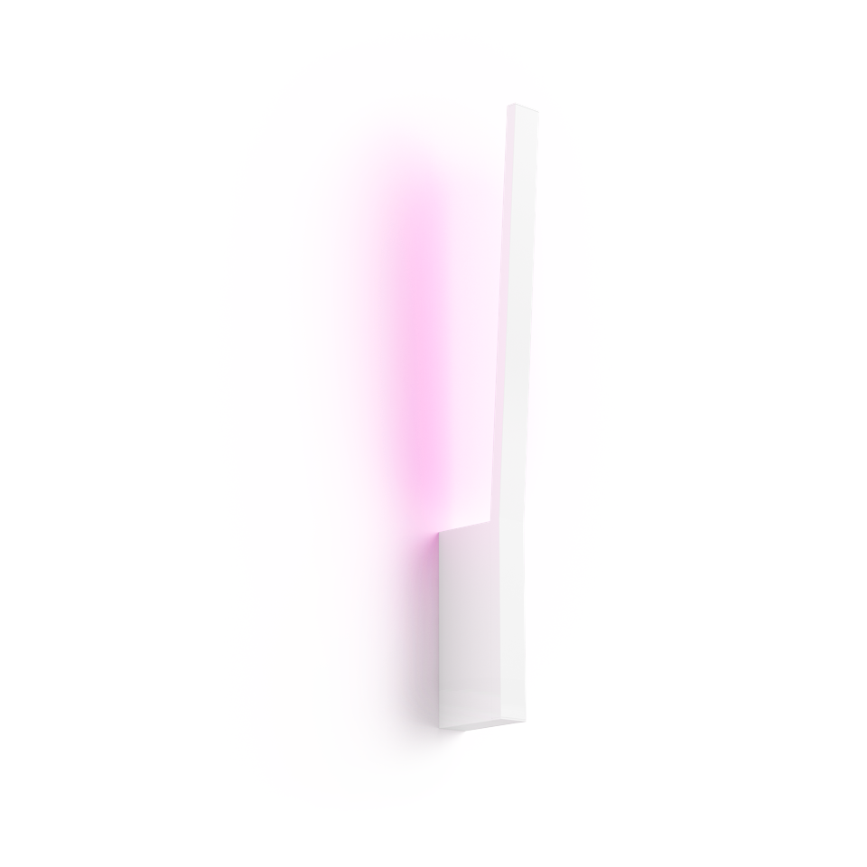 Philips Hue - Liane Wall Light Black - White & Color Ambiance - White