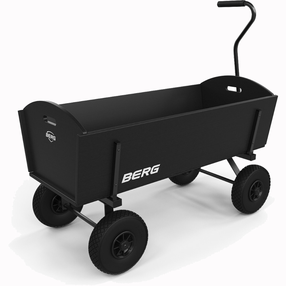 Bergtoys Berg Bollerwagen L - Schwarz