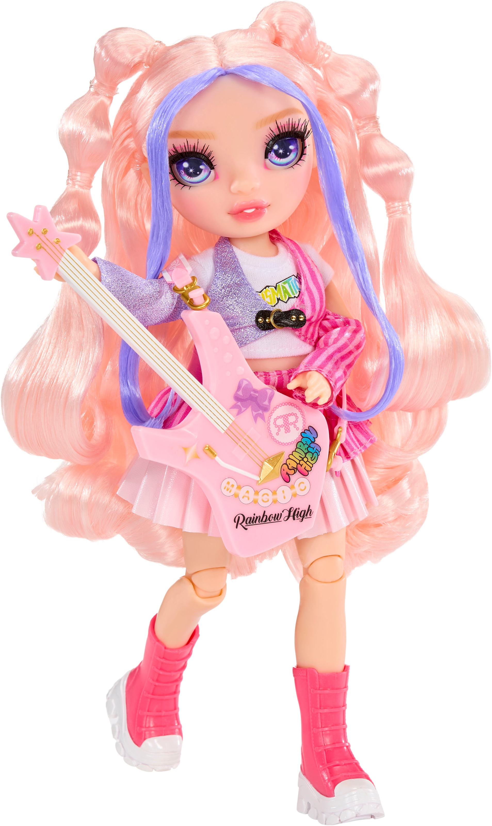 RAINBOW HIGH Anziehpuppe »Jr High Rockband Fashion Dolls - Bella«