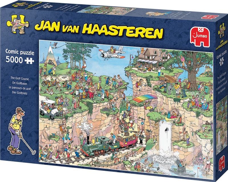 Jan van Haasteren - De Golfbaan - Legpuzzel - 5000 stukjes